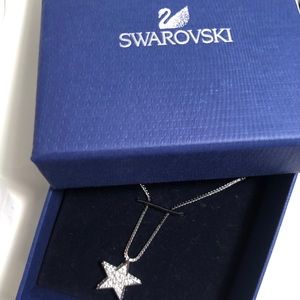 Swarovski star necklace